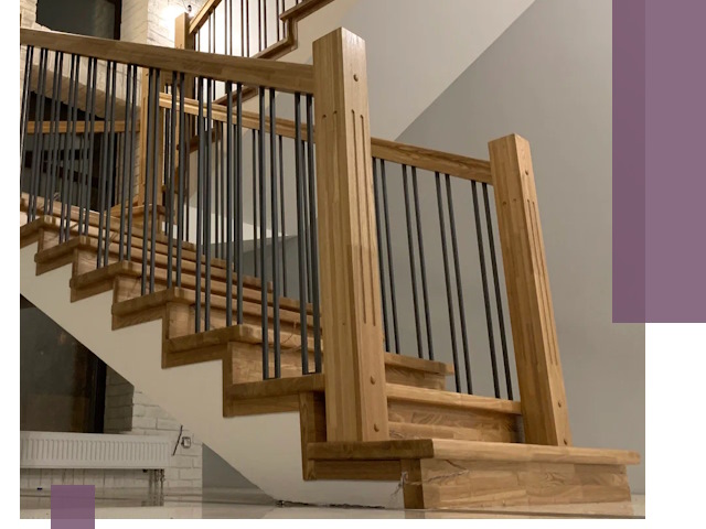 Реставрация деревянных и металлических лестниц в Мелеузе