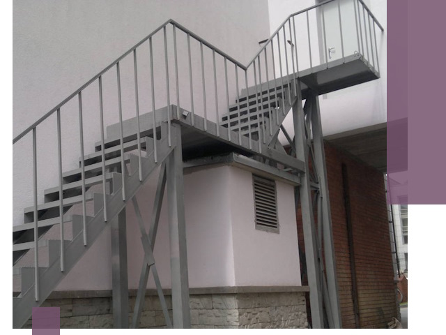 Монтаж пожарных лестниц под ключ в Мелеузе с гарантией качества