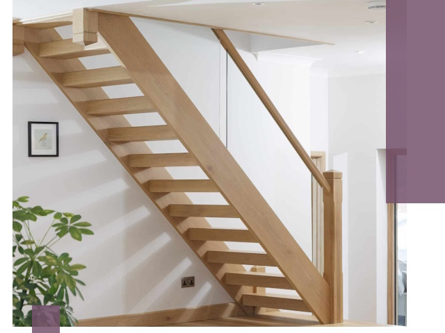 Изготовление деревянных лестниц под ключ в Мелеузе для дома