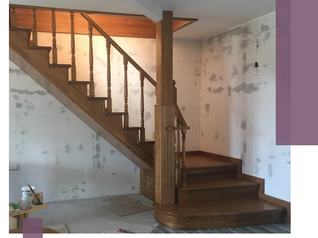 Ремонт деревянных лестниц в Мелеузе: быстро и качественно