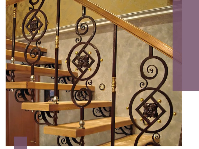 Изготовление кованых лестниц под ключ в Мелеузе