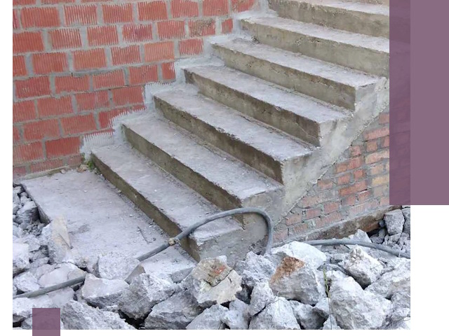 Демонтаж бетонных лестниц в Мелеузе: быстро и безопасно