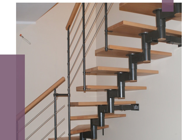 Изготовление модульных лестниц в Мелеузе от 11508 руб. 