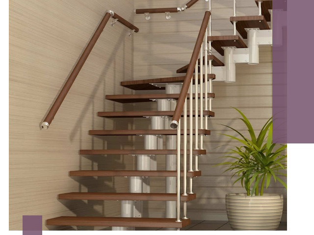 Изготовление модульных лестниц под ключ в Мелеузе