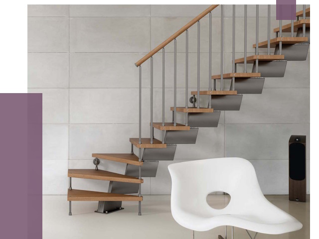 Монтаж модульных лестниц в Мелеузе от 6342 руб. 