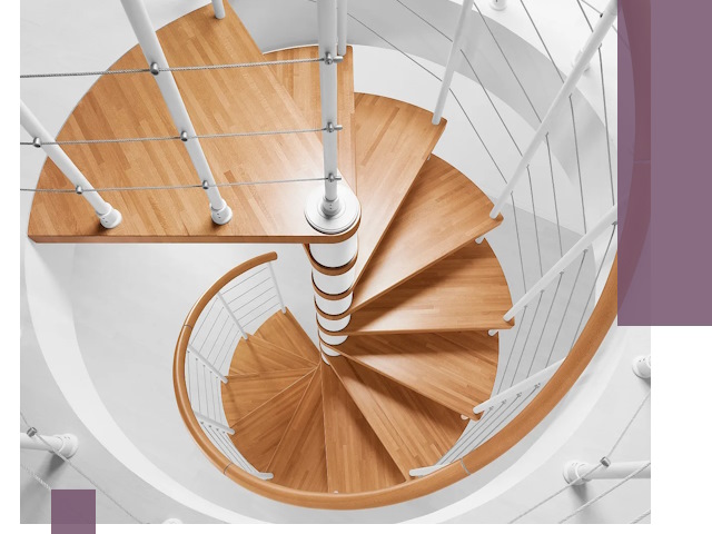 Изготовление винтовых лестниц под ключ в Мелеузе