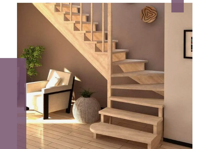 Изготовление Г-образных лестниц в Мелеузе от 18924 руб. 