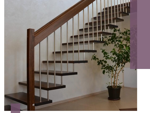 Лестницы на больцах под ключ в Мелеузе – изготовление и монтаж