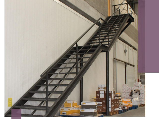 Лестницы для производства в Мелеузе — изготовление и монтаж