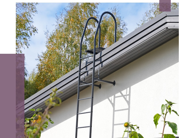 Лестницы на крышу в Мелеузе от 19128 руб. — монтаж и монтаж ПРОЛЁТ-Млз