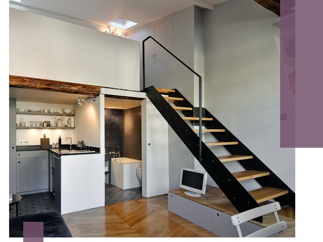 Лестницы на антресоль под ключ в Мелеузе — изготовление и монтаж