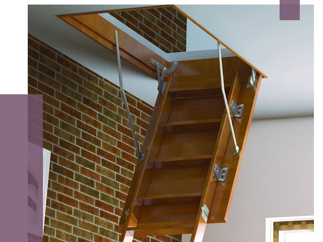 Установка чердачной лестницы в Мелеузе от 7825 руб. | ПРОЛЁТ-Млз