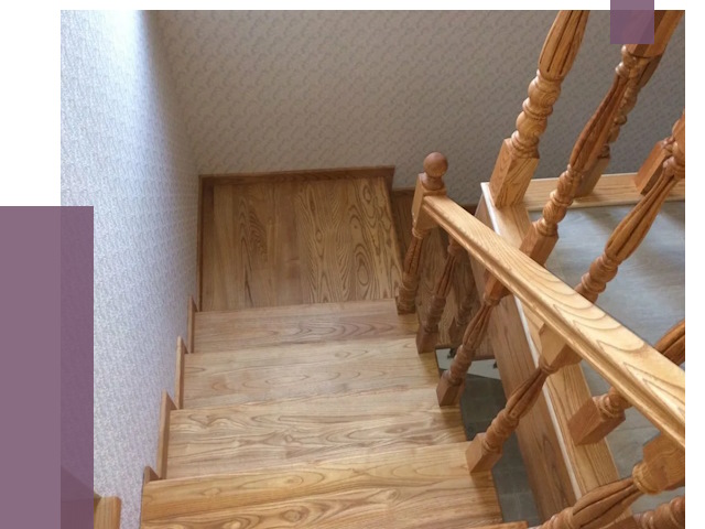 Сосновые лестницы в Мелеузе под ключ от 8081 руб.  | ПРОЛЁТ-Млз