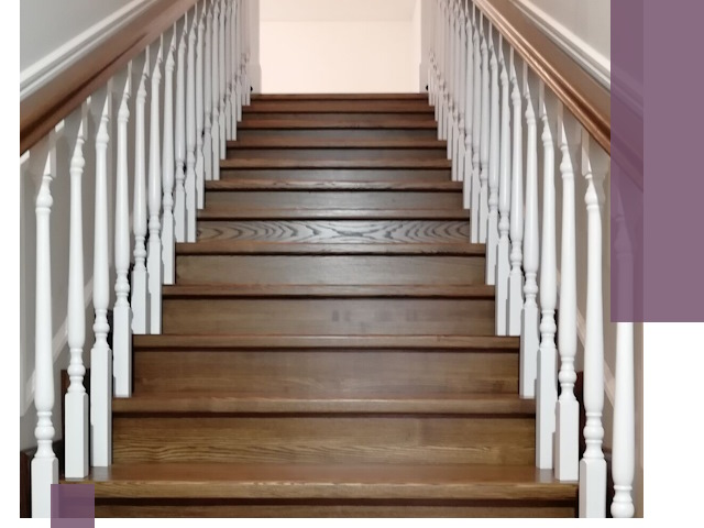 Лестницы из ясеня на заказ в Мелеузе — изготовление и монтаж