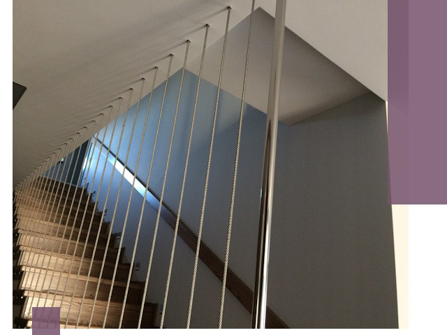 Тросовые перила под ключ в Мелеузе — производство и монтаж