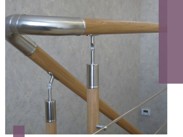 Комбинированные перила на заказ в Мелеузе — монтаж и производство