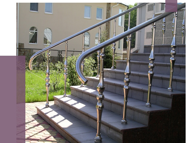 Перила для крыльца в Мелеузе от 10740 руб. — монтаж ПРОЛЁТ-Млз