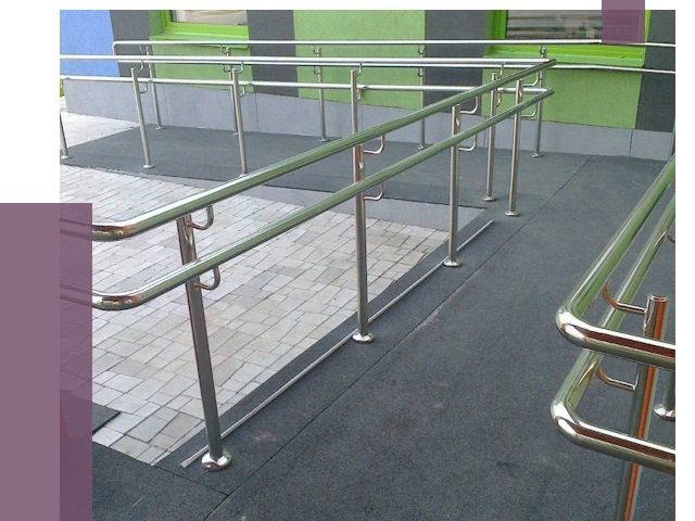 Ограждения пандусов в Мелеузе от 4347 руб. монтаж | ПРОЛЁТ-Млз