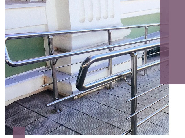 Ограждения пандусов из металла и нержавейки в Мелеузе