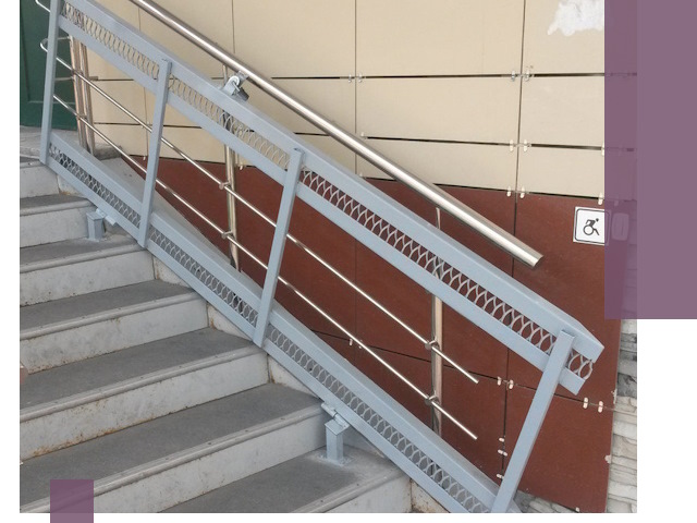 Изготовление откидных пандусов под ключ в Мелеузе