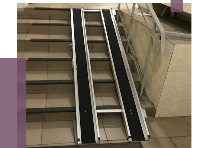 Установка пандуса в подъезд в Мелеузе от 7979 руб. под ключ | ПРОЛЁТ-Млз