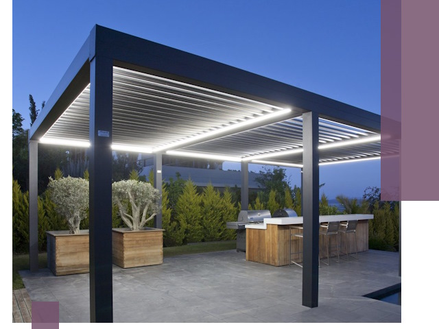 Навесы отдельно стоящие под ключ в Мелеузе из металла и поликарбоната