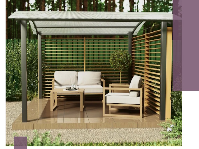 Навесы для дачи в Мелеузе: изготовление, монтаж и демонтаж