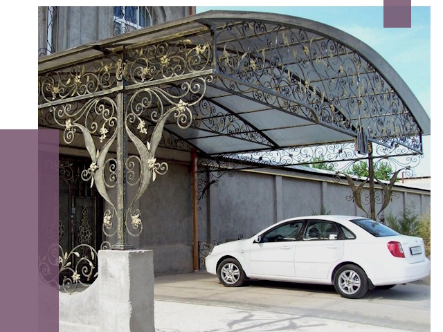 Кованые навесы в Мелеузе от 14576 руб. | ПРОЛЁТ-Млз