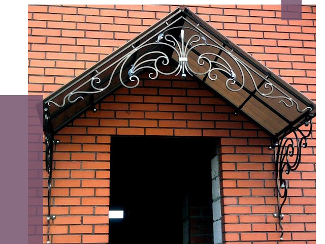 Металлические козырьки в Мелеузе от 10689 руб. 