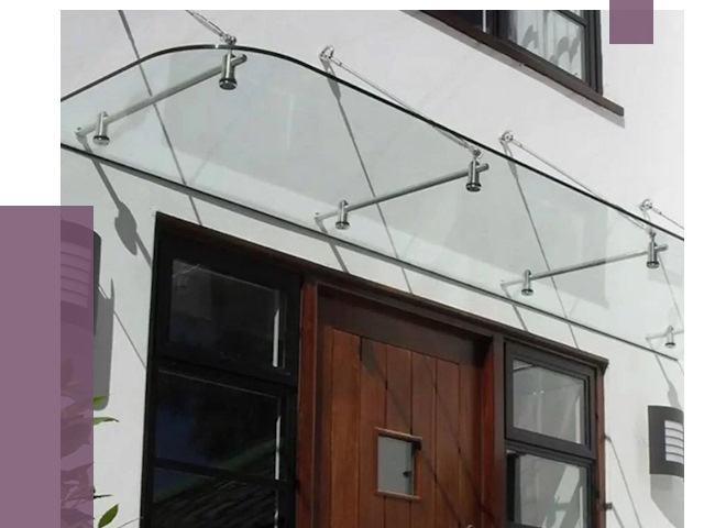 Стеклянные козырьки в Мелеузе от 18924 руб. | ПРОЛЁТ-Млз