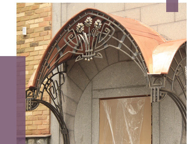 Арочные козырьки в Мелеузе от 14576 руб. 