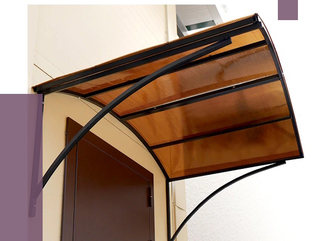 Недорогие козырьки в Мелеузе от 7590 руб.  | ПРОЛЁТ-Млз