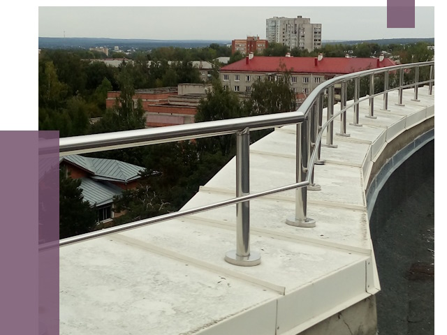 Парапеты и ограждения кровли в Мелеузе от 4961 руб. 