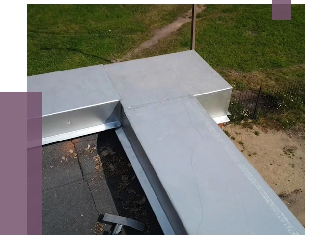 Оцинкованные парапеты в Мелеузе от 8030 руб.  | ПРОЛЁТ-Млз