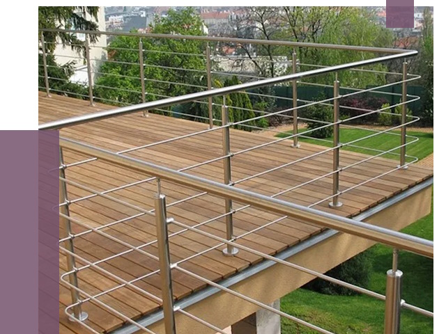 Алюминиевые парапеты в Мелеузе под ключ от 7774 руб. 