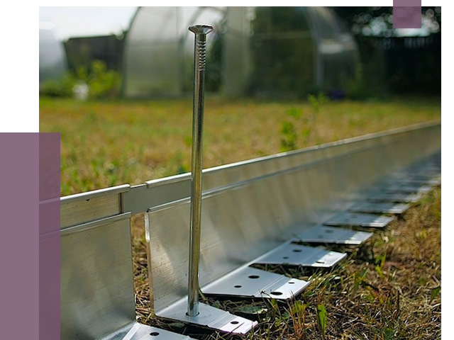 Металлические бордюры для газона в Мелеузе от 4296 руб. | ПРОЛЁТ-Млз