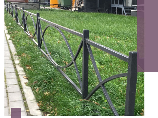 Газонные ограждения из металла в Мелеузе — монтаж и продажа