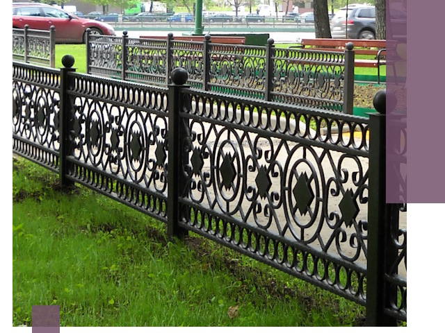 Секционные газонные ограждения под ключ в Мелеузе