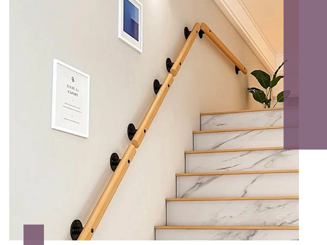 Поручни металлические и деревянные под ключ в Мелеузе