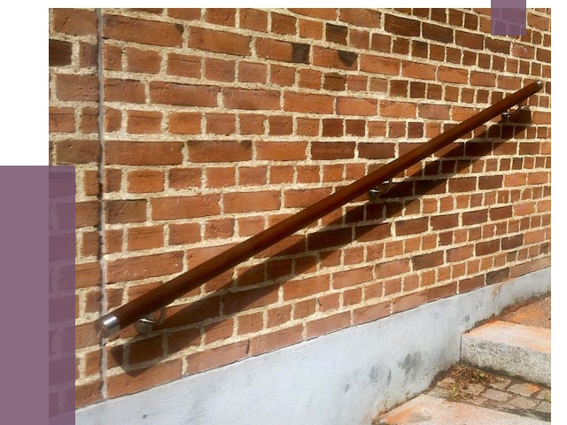 Изготовление пристенных поручней в Мелеузе от 4450 руб. — ПРОЛЁТ-Млз