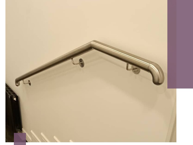 Изготовление пристенных поручней в Мелеузе под ключ за сроки