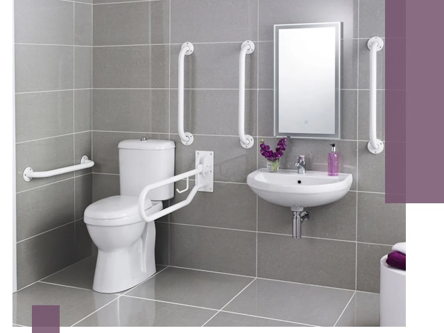 Поручни для санузлов в Мелеузе: установка, ремонт и монтаж