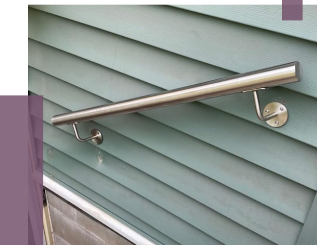 Поручни из нержавеющей стали в Мелеузе от 7672 руб.  | ПРОЛЁТ-Млз