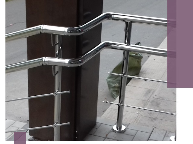 Монтаж поручней из нержавеющей стали в Мелеузе качественно и быстро